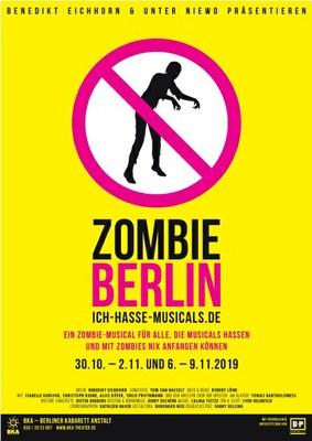 Zombie Berlin Plakat Zombie Berlin Plakat